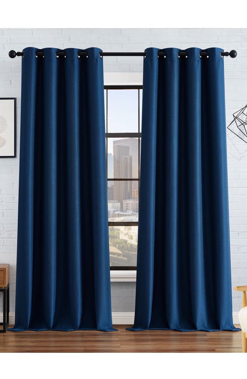 LUCKY BRAND LUCKY BRAND EMBER THERMAL SET OF 2 CURTAIN PANELS