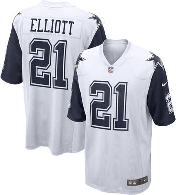 Nike Men s Nike Ezekiel Elliott White Dallas Cowboys Alternate