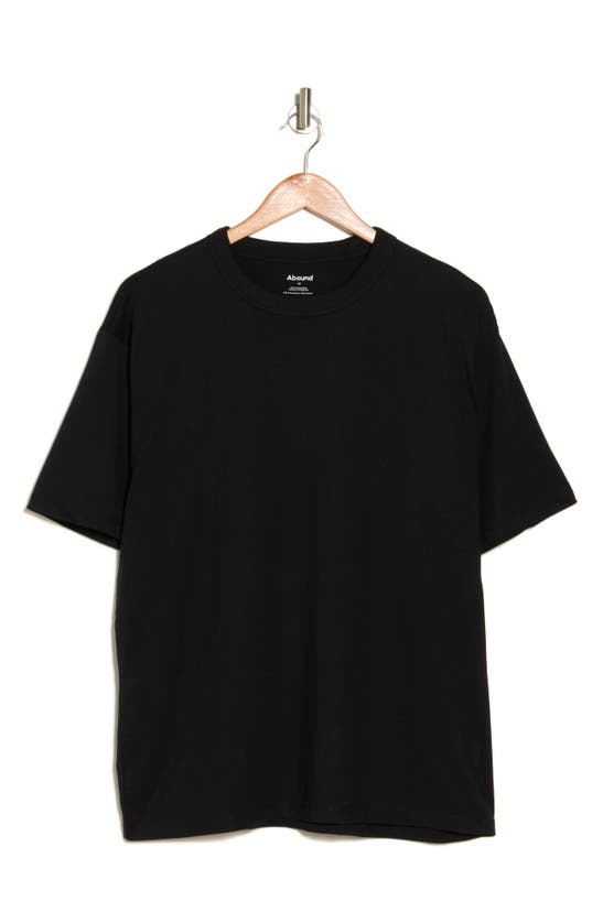 Shop Abound Oversize Cotton Blend T-shirt In Black