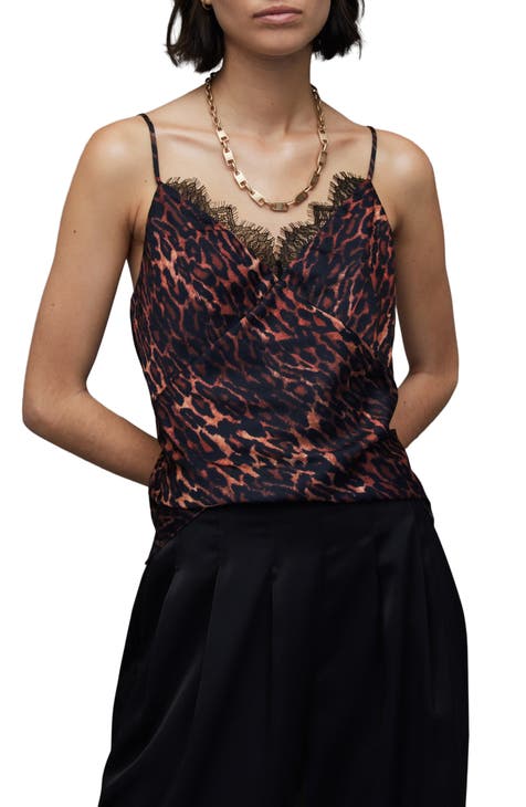 Eldia Anita Leopard Print Camisole