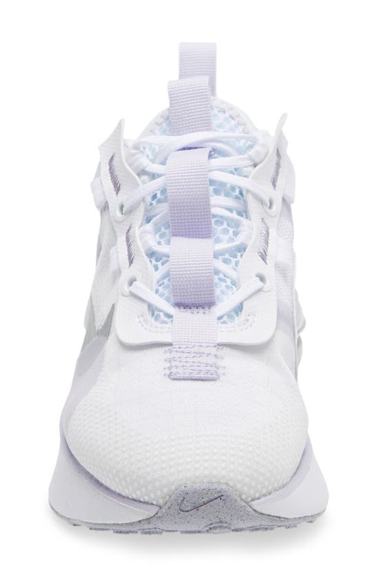 Nike Kids' Air Max 2021 Sneaker In White/ Silver/ Violet
