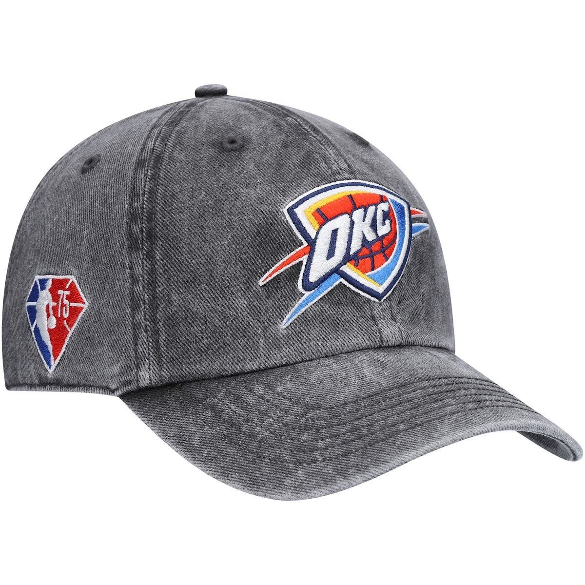 black okc thunder hat