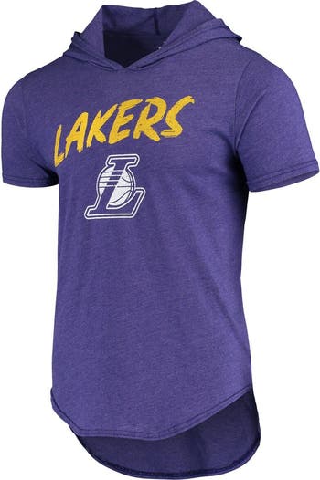 Men's Fanatics Branded LeBron James Gold/Purple Los Angeles Lakers