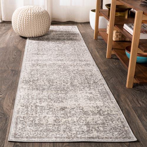Jonathan Y Ferro Filigree Area Rug In Gray/dark Gray