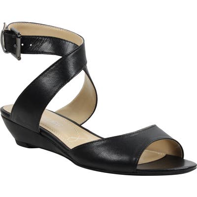 J. Renee Belden Ankle Wrap Sandal B - Black