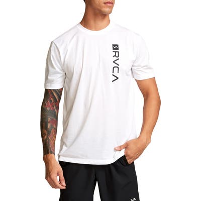 Rvca Box Logo T-Shirt, White