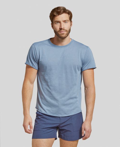 Shop Strangers Only Raw Blend T-shirt In Blue