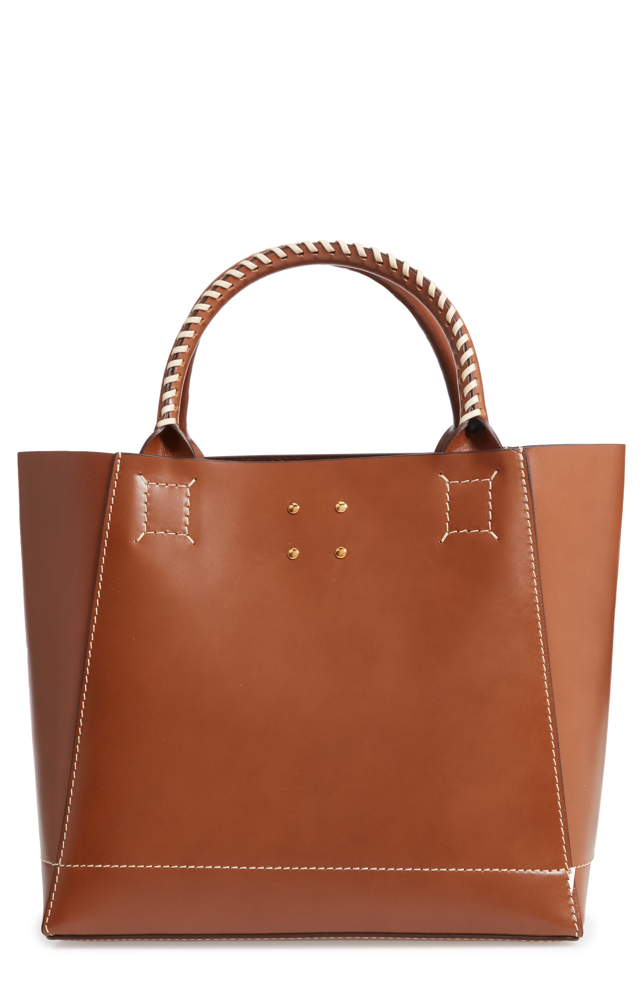 trademark trapezoid tote
