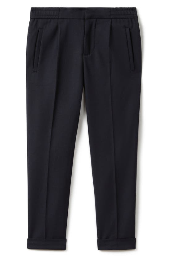 Reiss Kids' Brighton Trousers In Navy