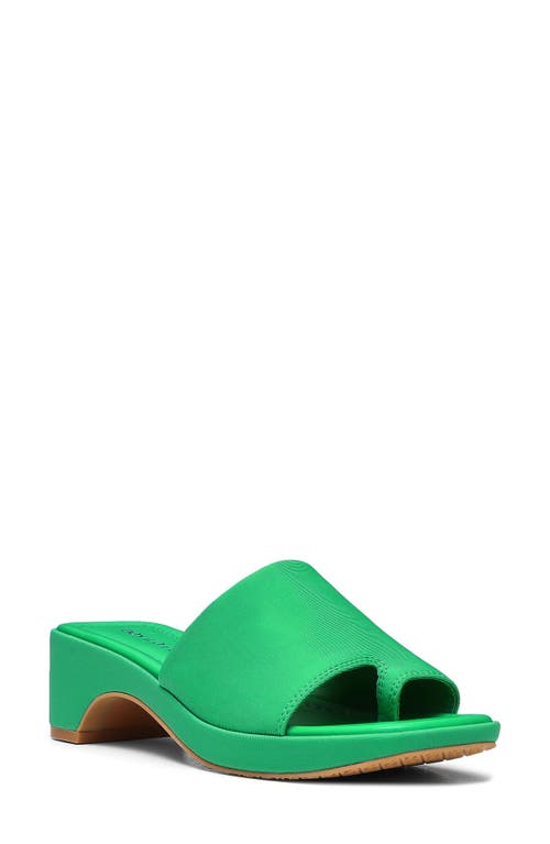 Donald Pliner Rainey Platform Wedge Sandal in Green