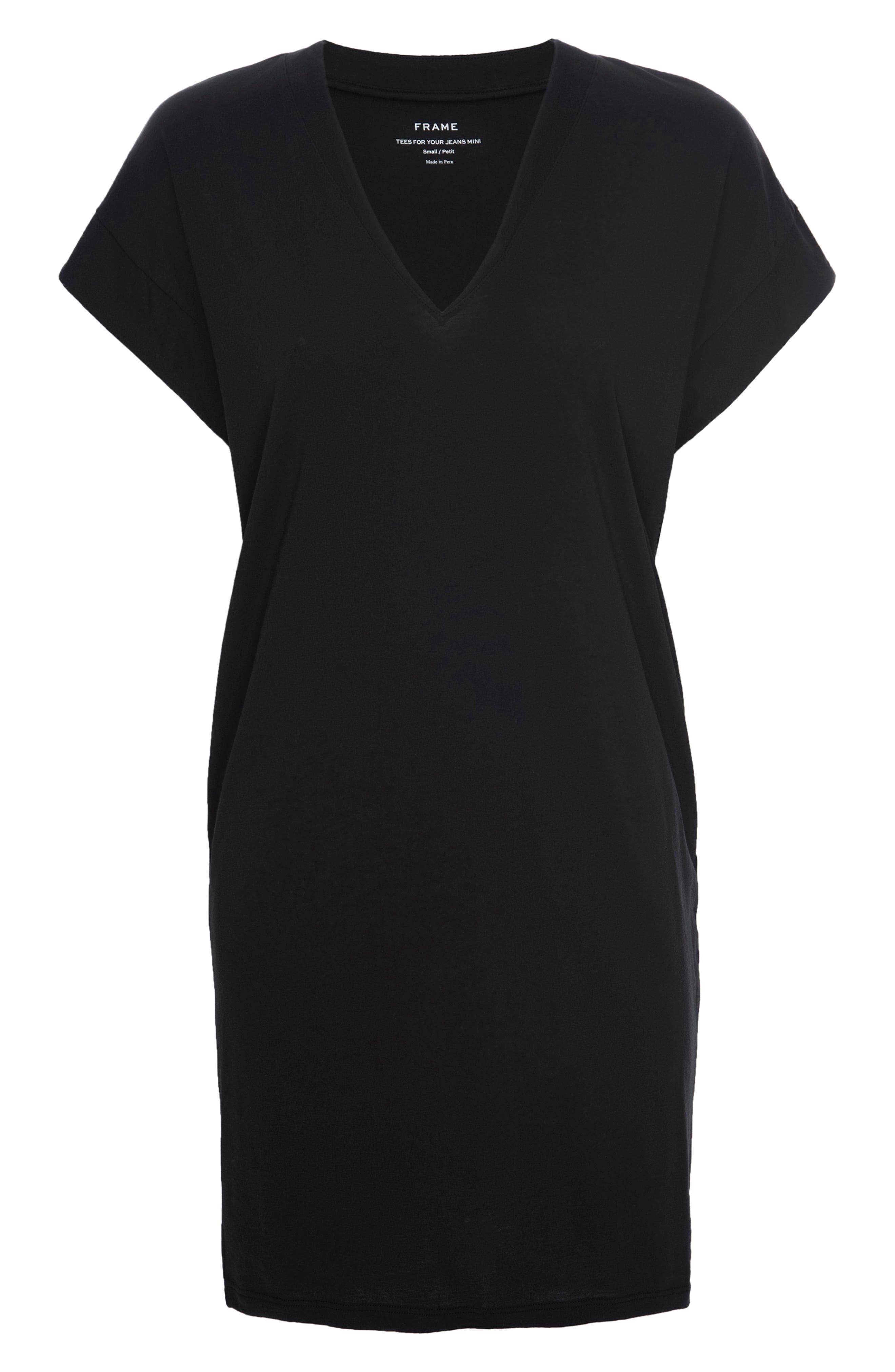 frame le v mini dress