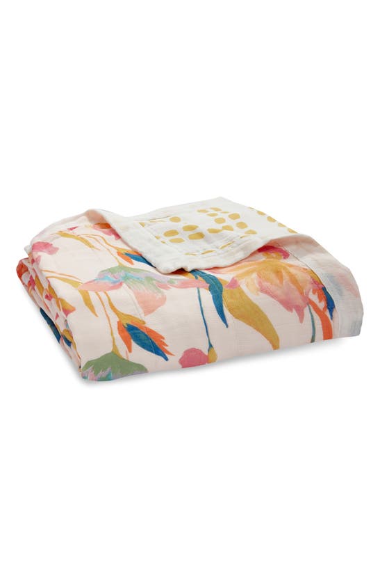 Shop Aden + Anais 'silky Soft Dream' Blanket In Marine Gardens