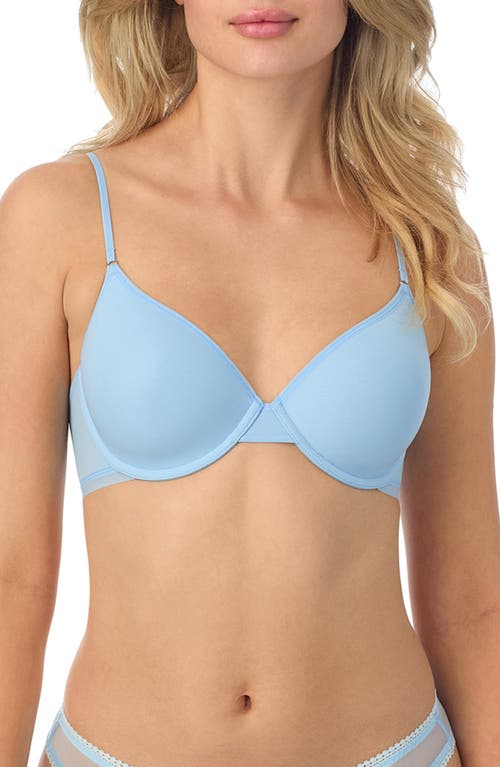 On Gossamer Next to Nothing Underwire T-Shirt Bra in Blue Skies 