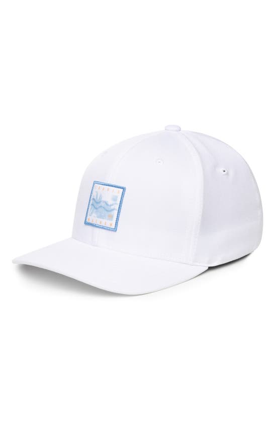 Shop Travismathew In The Line Up Fitted Baseball Cap In White