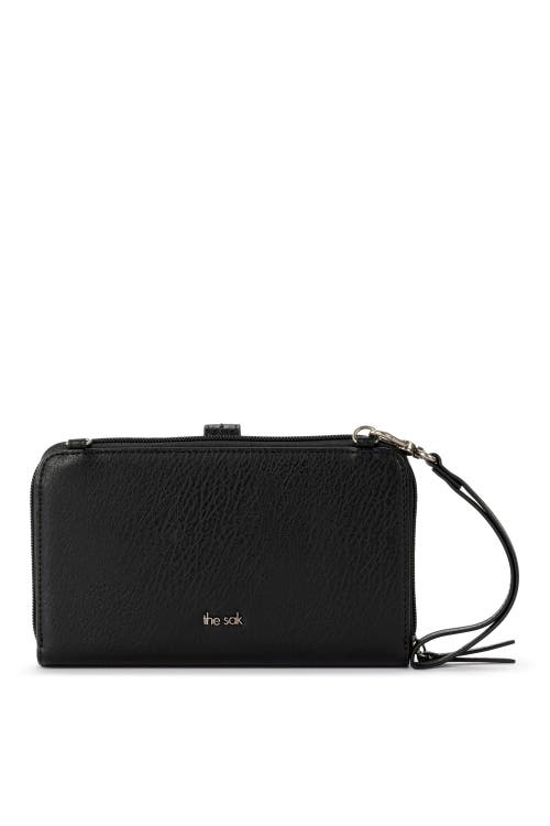 Shop The Sak Iris Smartphone Crossbody In Black Multi Beads