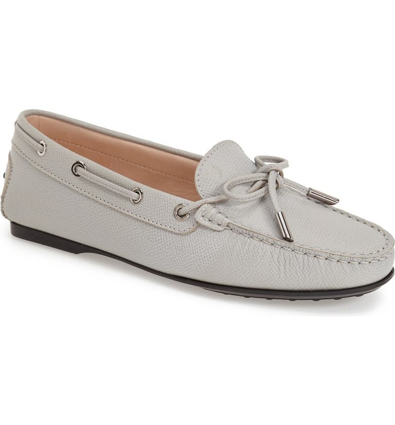 Tod's 'Gommini' Tie Front Driving Moccasin (Women) | Nordstrom