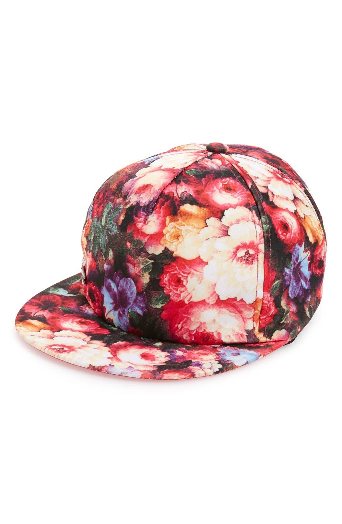 Steve Madden Floral Print Snapback Baseball Cap Nordstrom