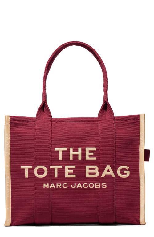 Marc Jacobs The Jacquard Tote Bag in Merlot