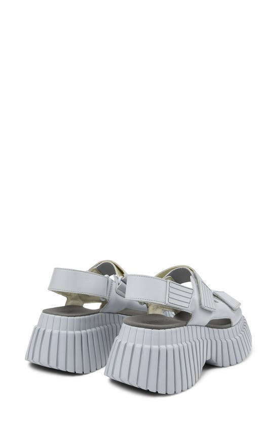 Shop Camper Bcn Sandal In Light Pastel Grey