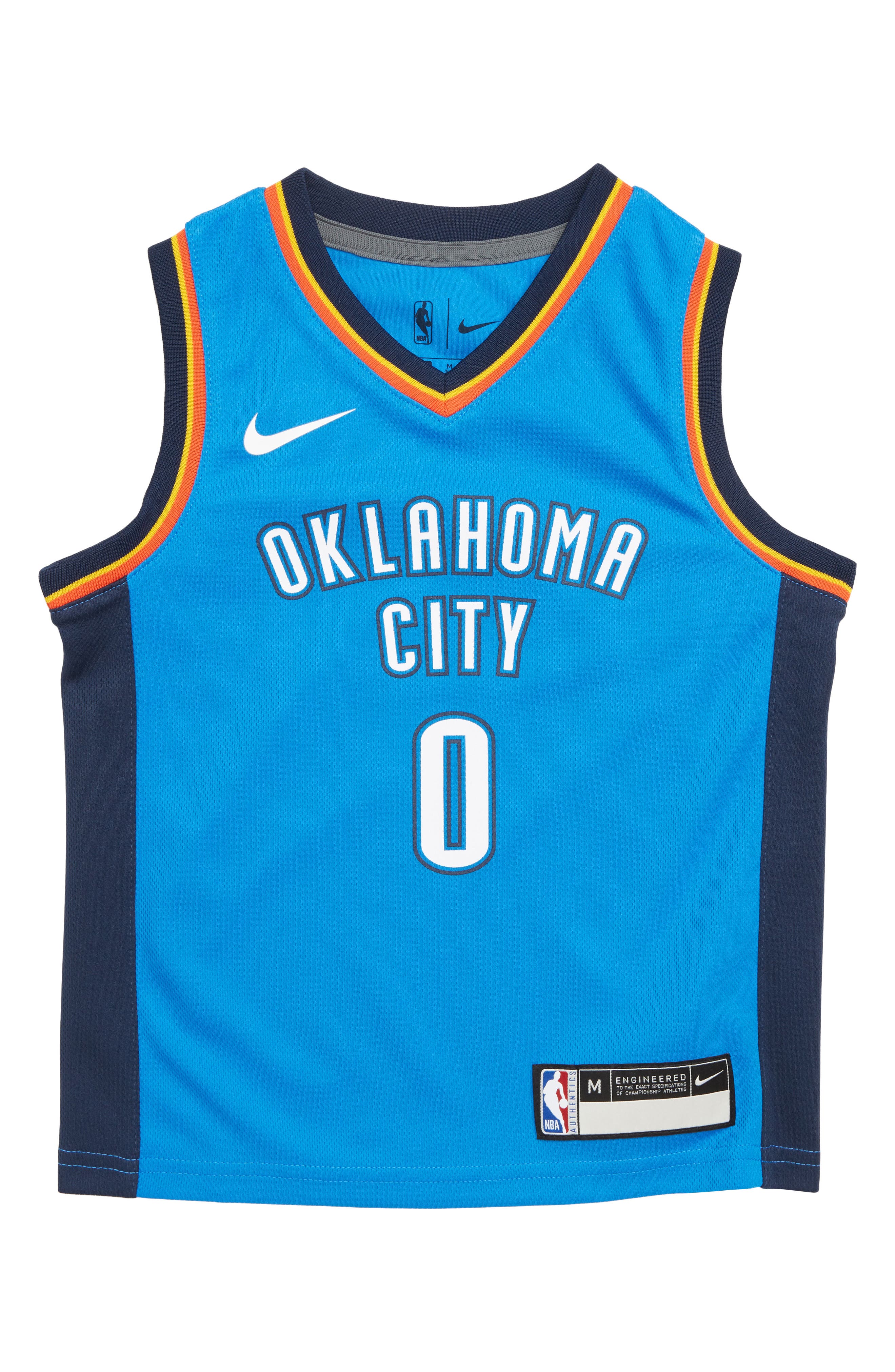 oklahoma city basketball jersey