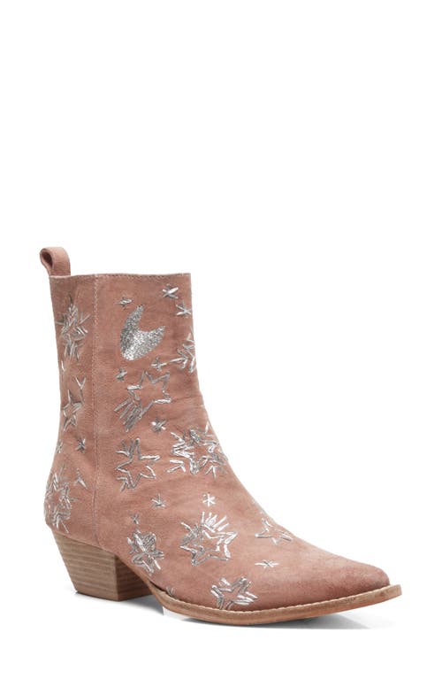 Free People Bowers Embroidered Bootie at Nordstrom,