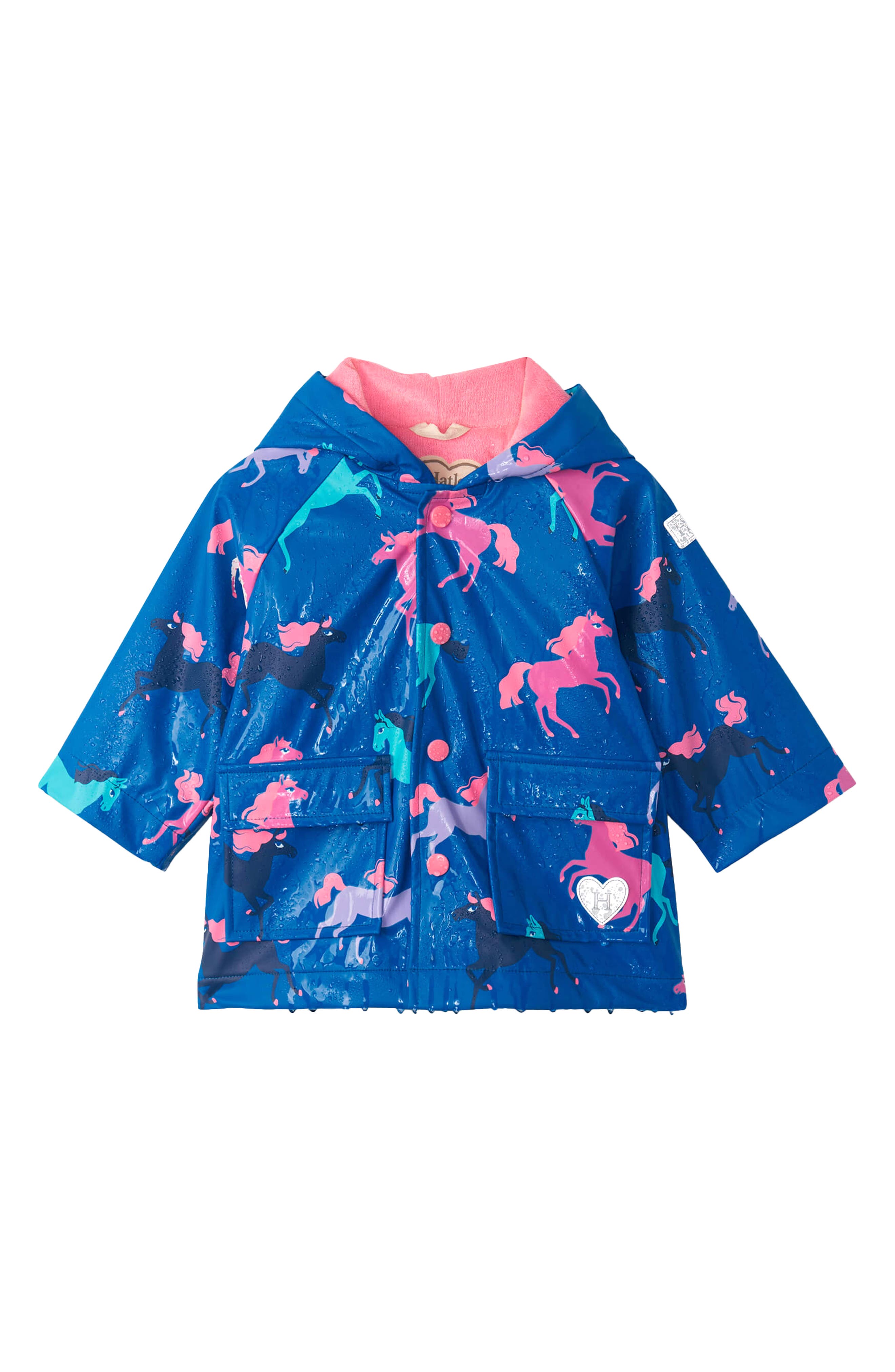 Hatley Prancing Horses Waterproof Raincoat Nordstrom