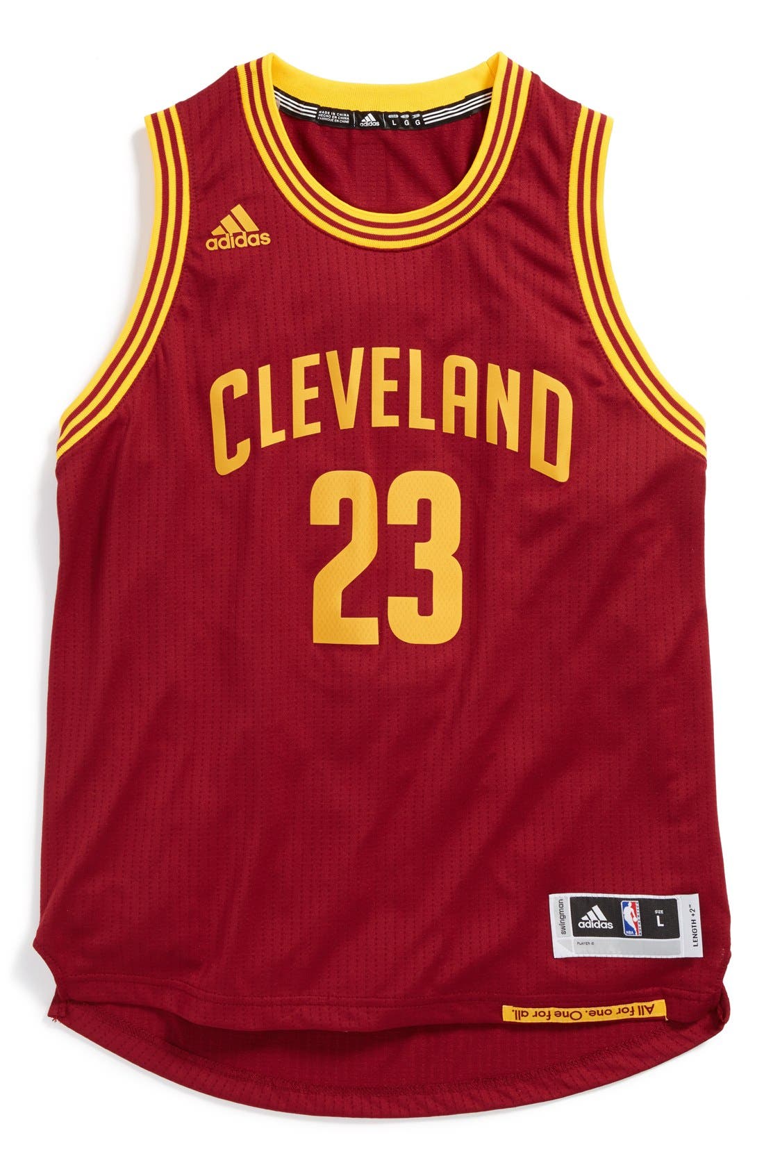 Adidas 'LeBron James - Swingman Road' Jersey (Big Boys) | Nordstrom