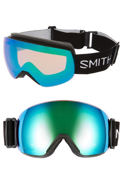 Smith Skyline 215mm Chromapop Snow Goggles - Black/ Green