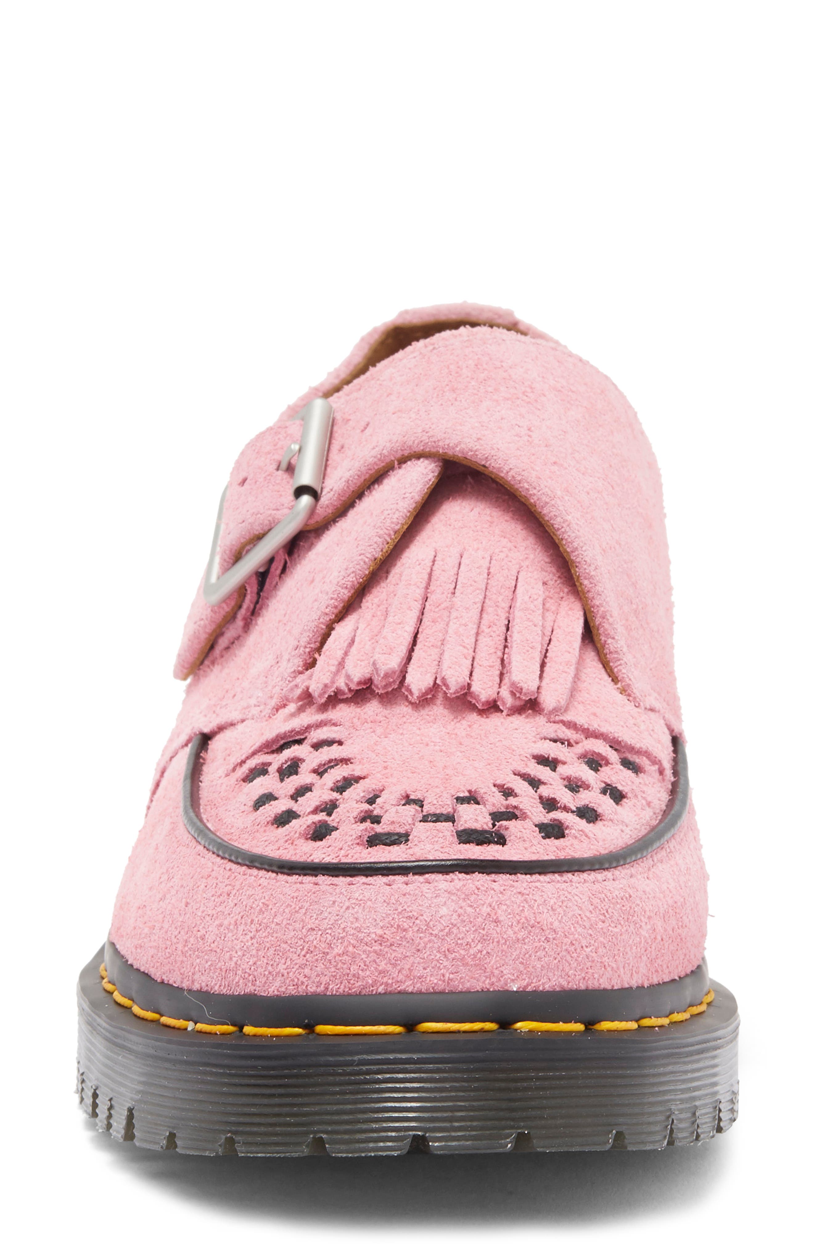 Dr. Martens Ramsey Kiltie Buckle Suede Creeper Shoe (Women) Nordstrom