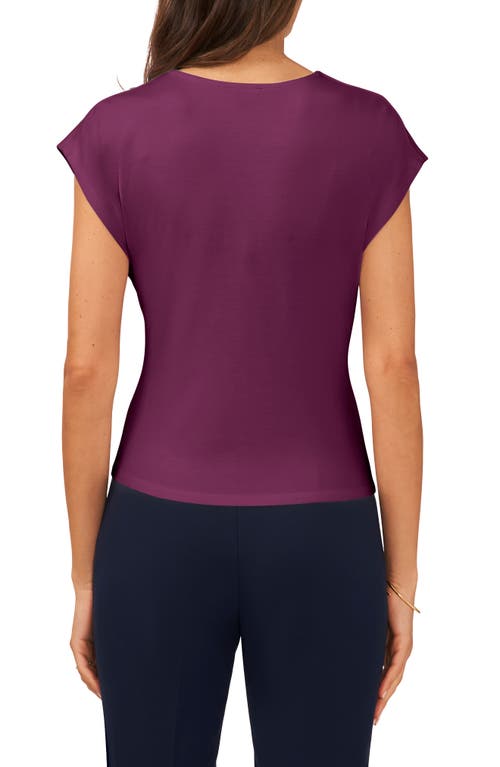 Shop Halogenr Halogen(r) Twist Knit Top In Purple