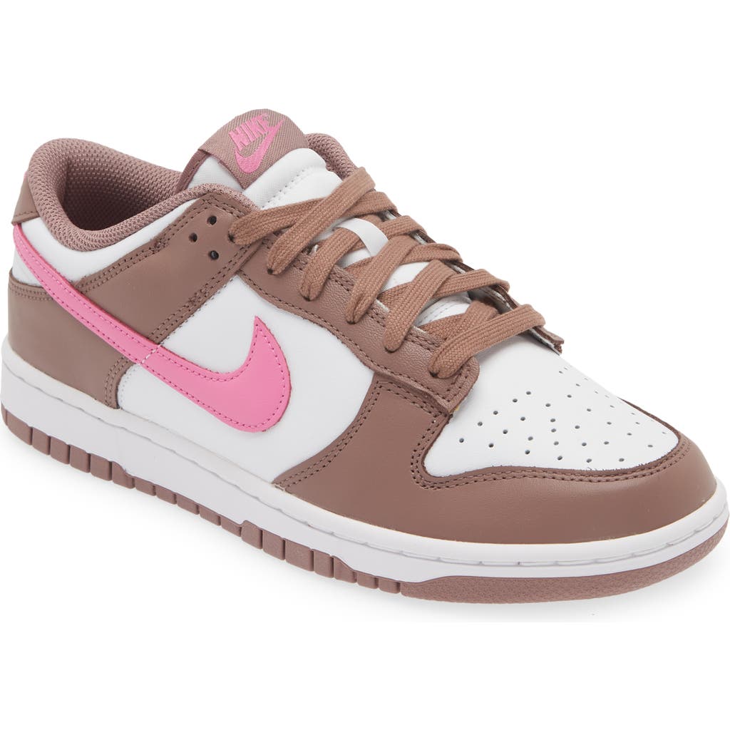 Nike Dunk Low Sneaker In Smokey/pink/white