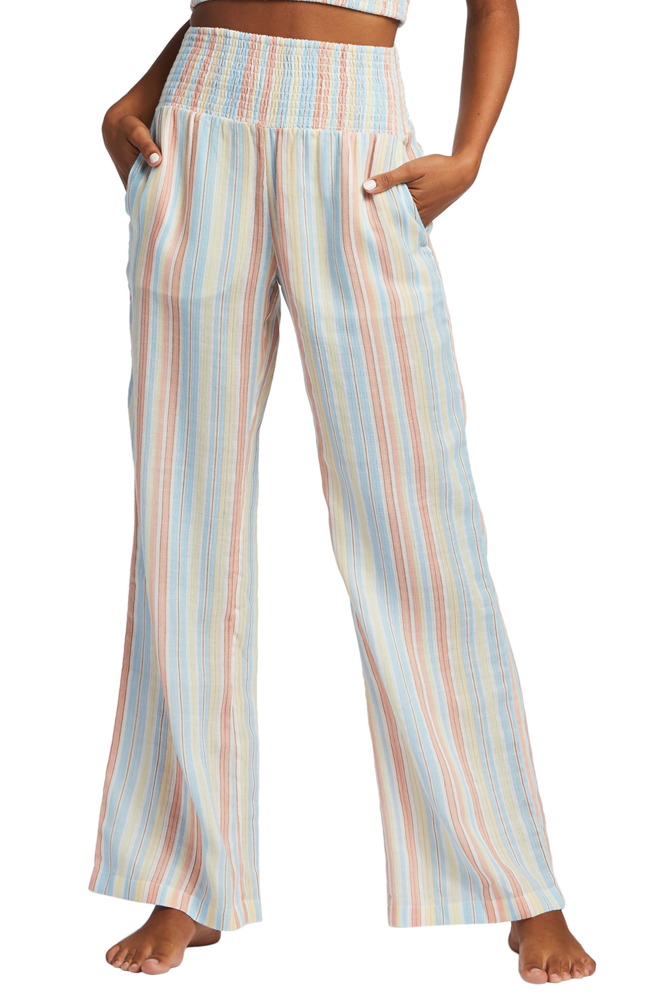 Billabong New Waves Wide Leg Pant - Peach main image 1