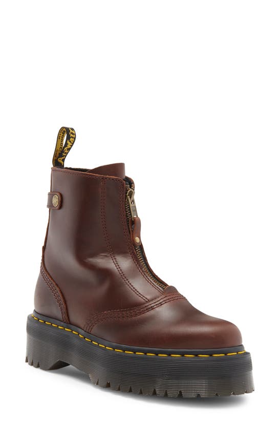 DR. MARTENS' DR. MARTENS JETTA ZIP PLATFORM BOOT