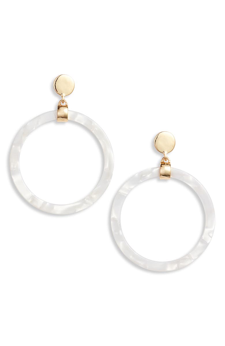 Uncommon James by Kristin Cavallari Rooftop Hoop Earrings | Nordstrom