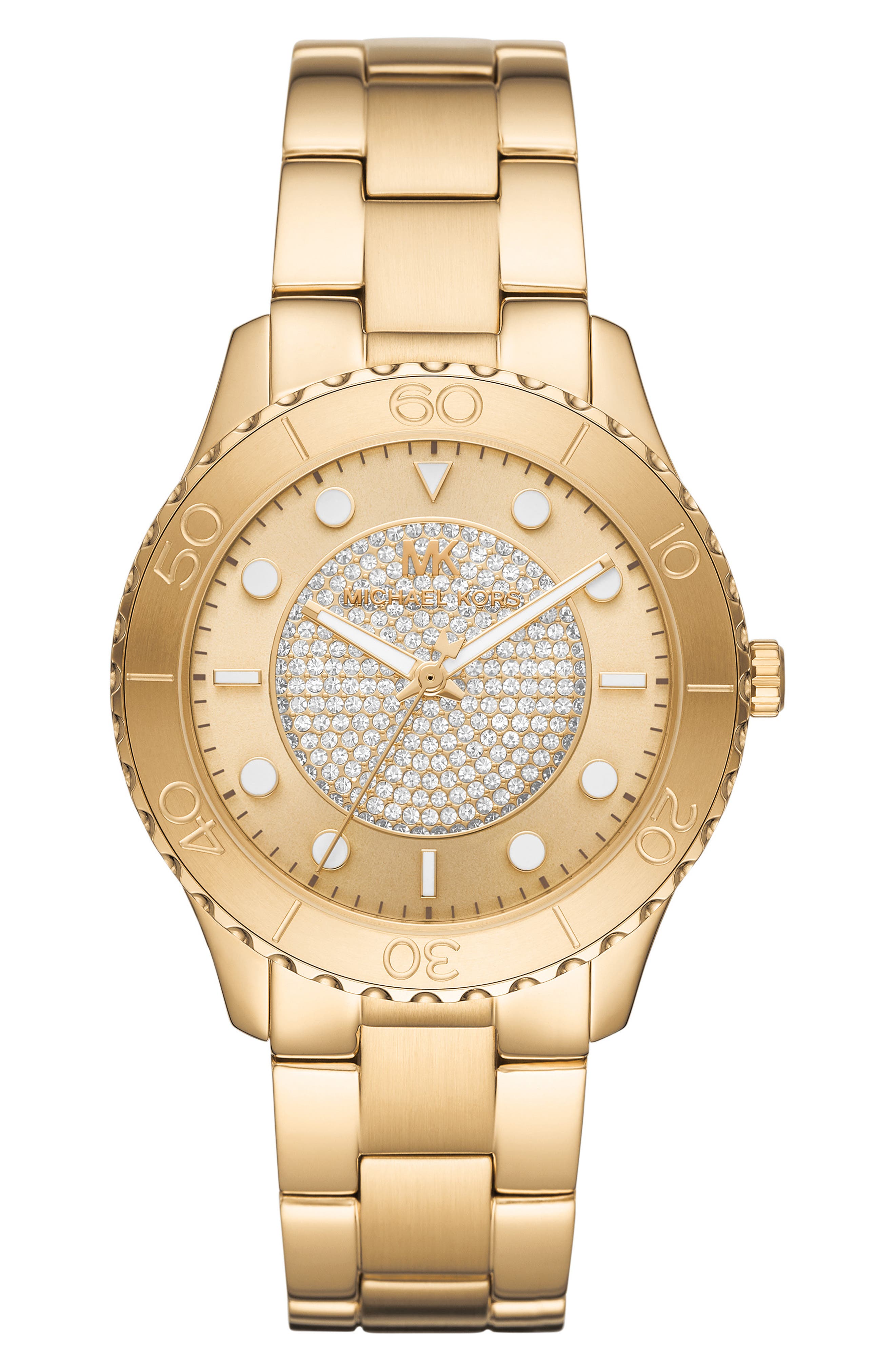 michael kors runway pave watch