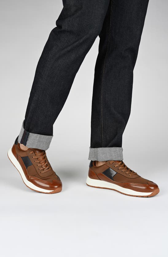 Vance Co. Thomas Tru Comfort Sneaker In Brown