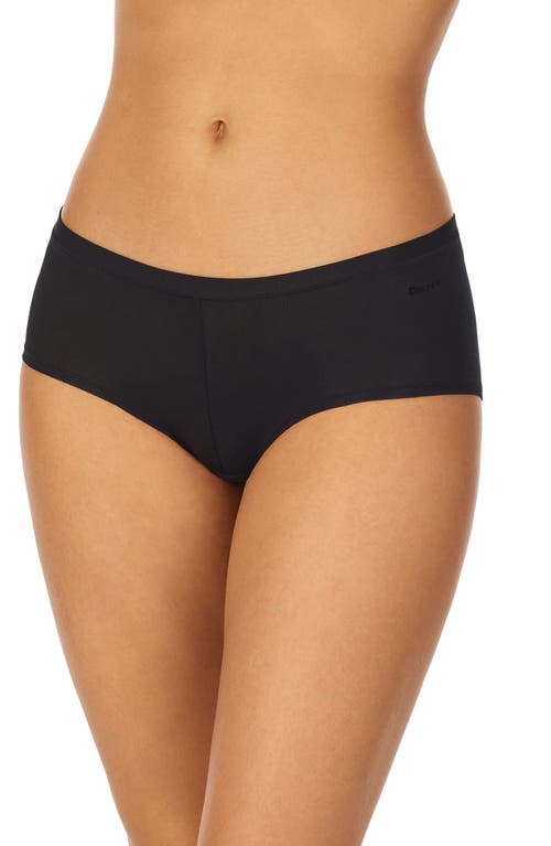 DKNY Stretch Modal Boyshorts Black at Nordstrom,