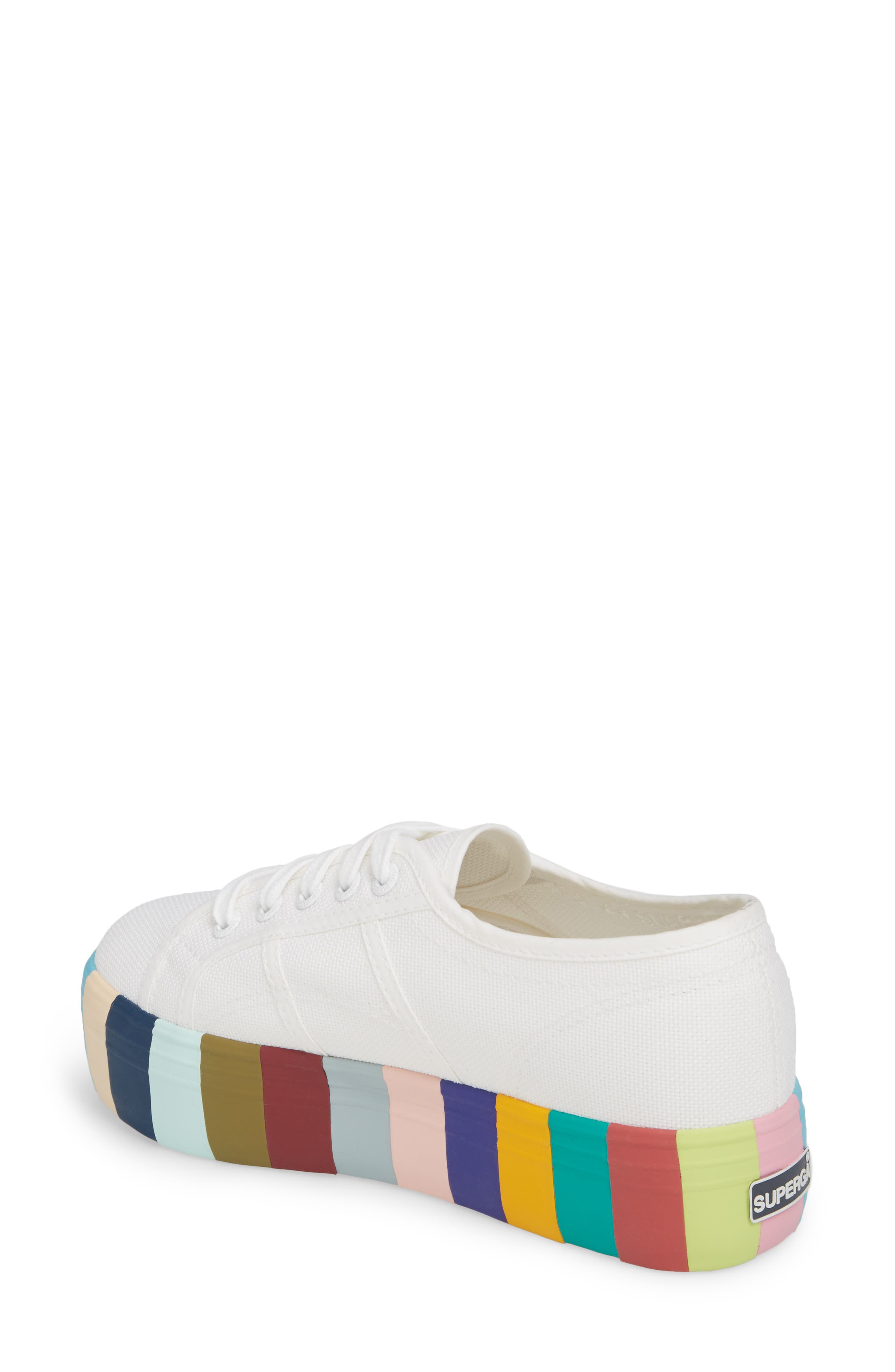 2790 stripe platform sneaker