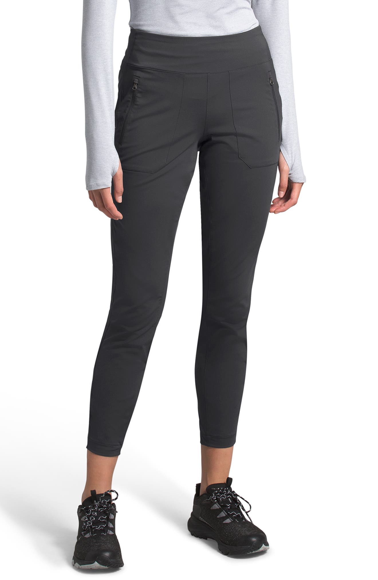 north face grey leggings