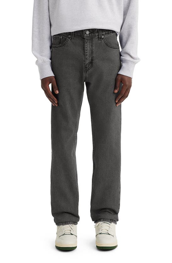 Shop Levi's 505™ Relaxed Straight Leg Jeans In Power Lines
