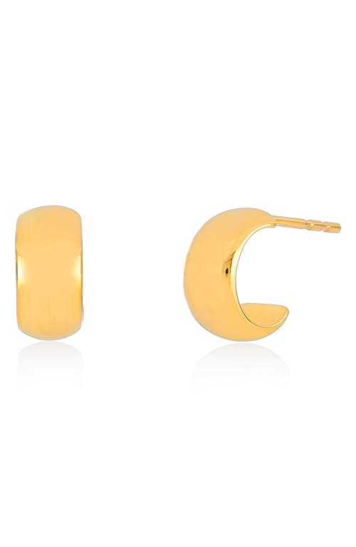 EF Collection Bubble Huggie Hoop Earrings in 14K Yellow Gold at Nordstrom