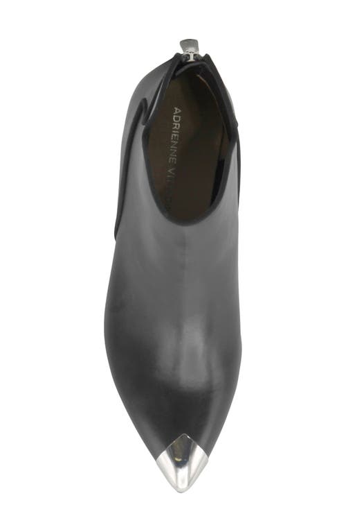 Adrienne Vittadini Panos Ankle Bootie In Black