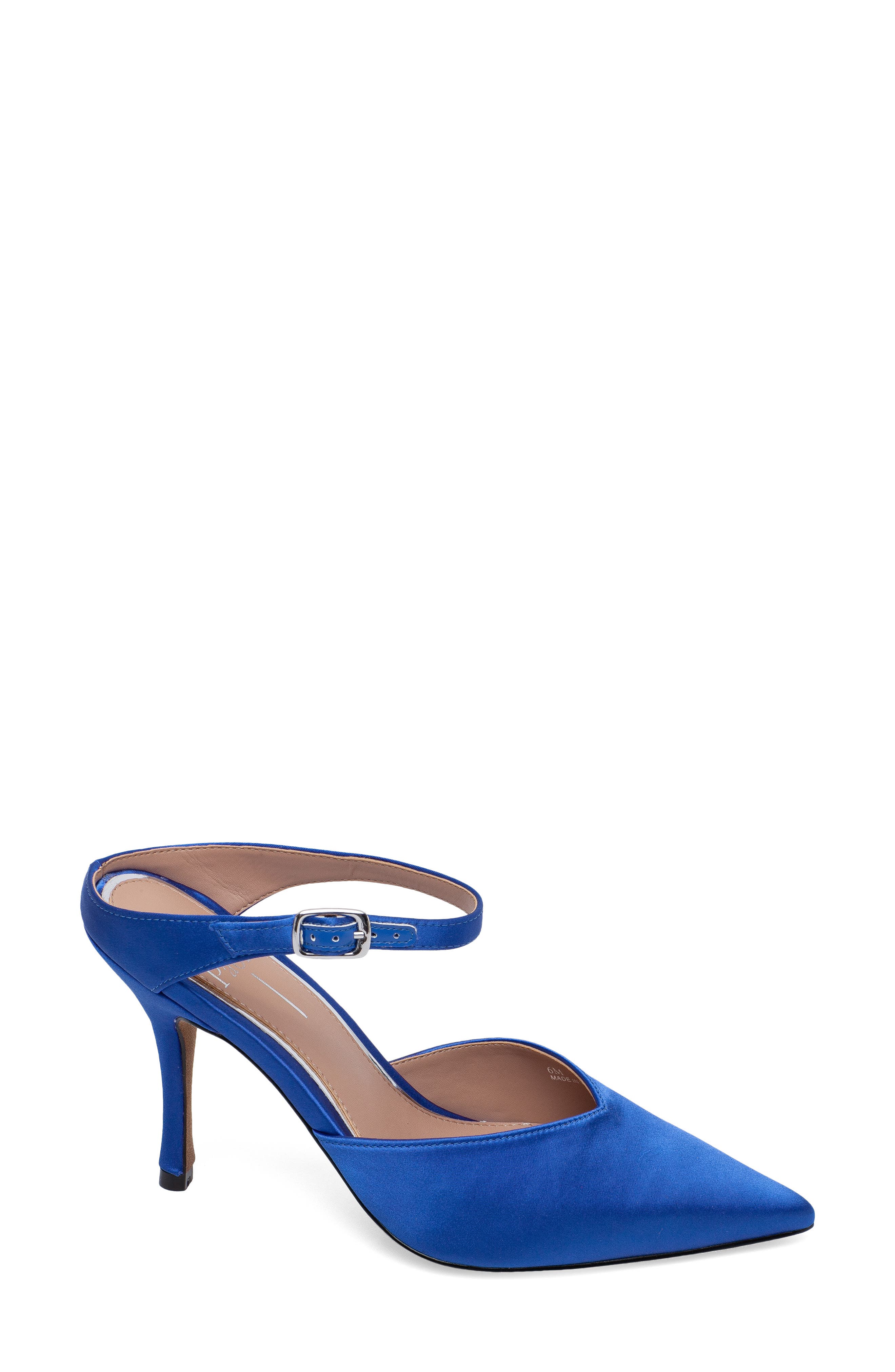 Linea Paolo Yvonne Pointed Toe Mule in Royal Blue