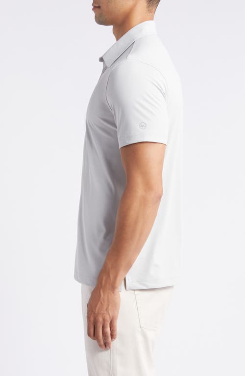 Ag Bryce Performance Jersey Polo In Fade To Graye