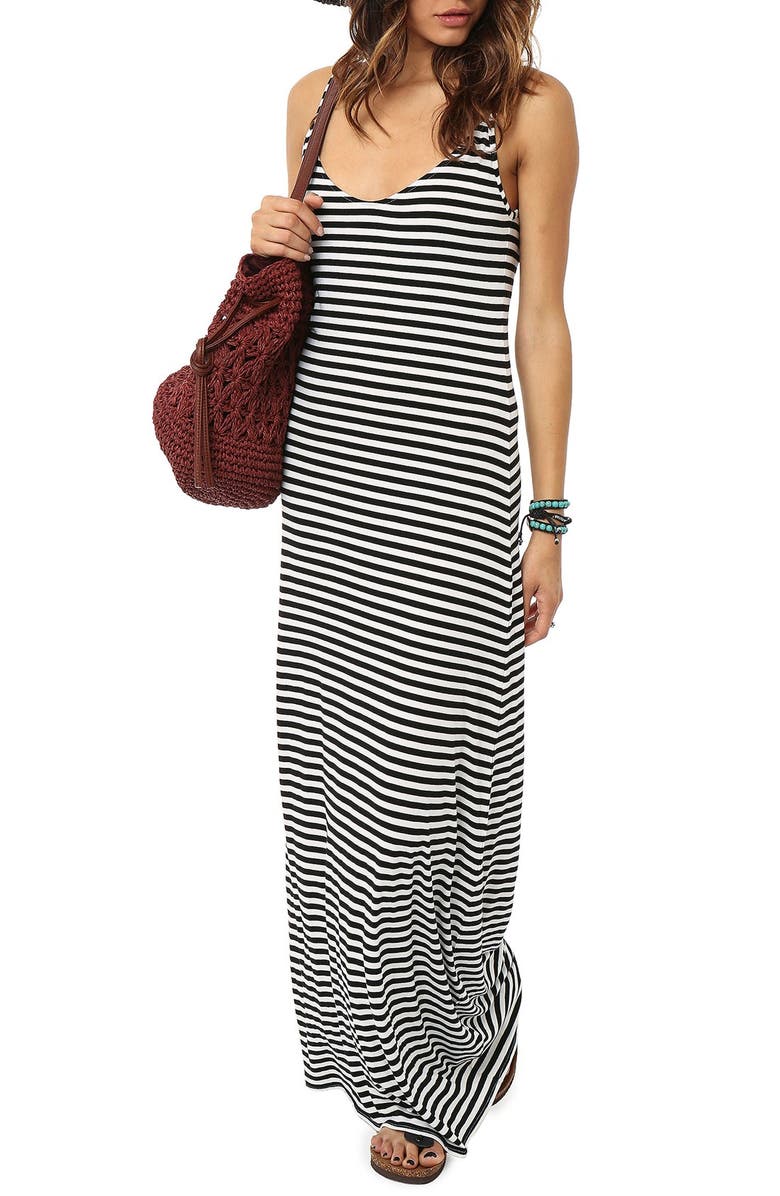 O'Neill 'Cedar' Stripe Knit Maxi Dress Nordstrom