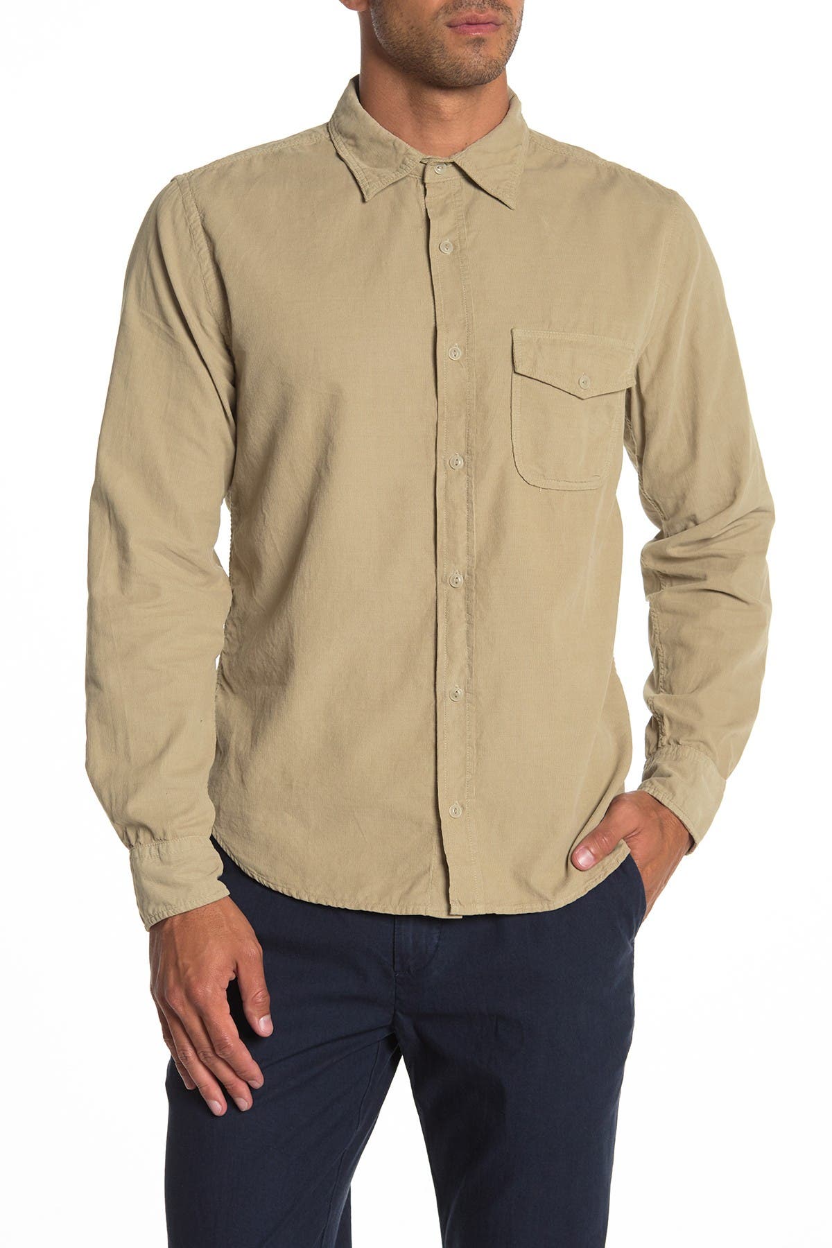 baby khaki shirt