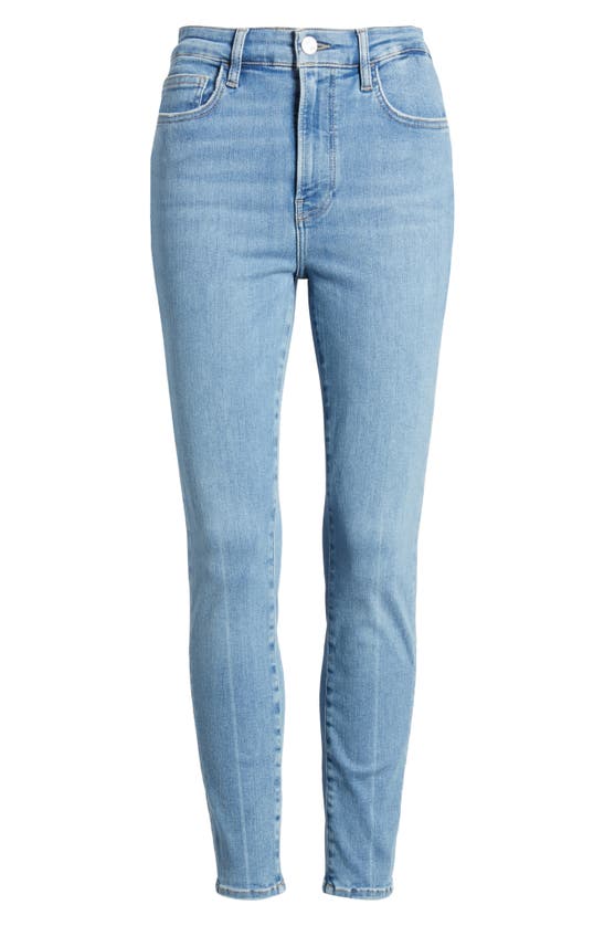 Frame Le High Ankle Crop Skinny Jeans In Clearwater
