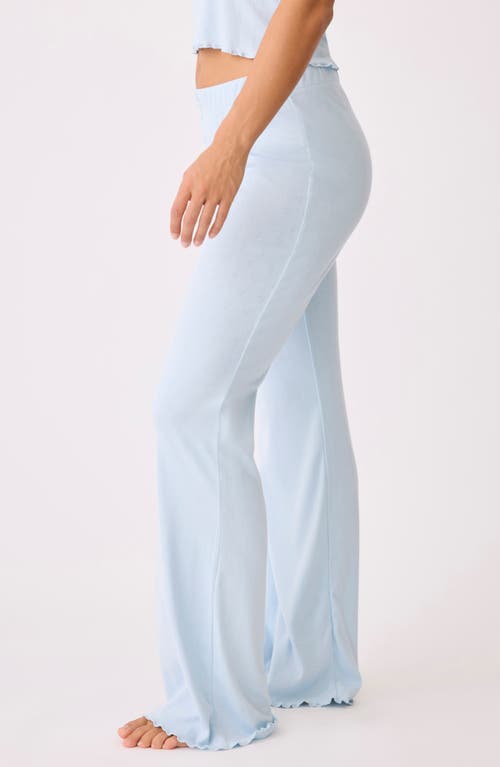 Shop Pj Salvage Pointelle Heart Pajama Pants In Blue Haze