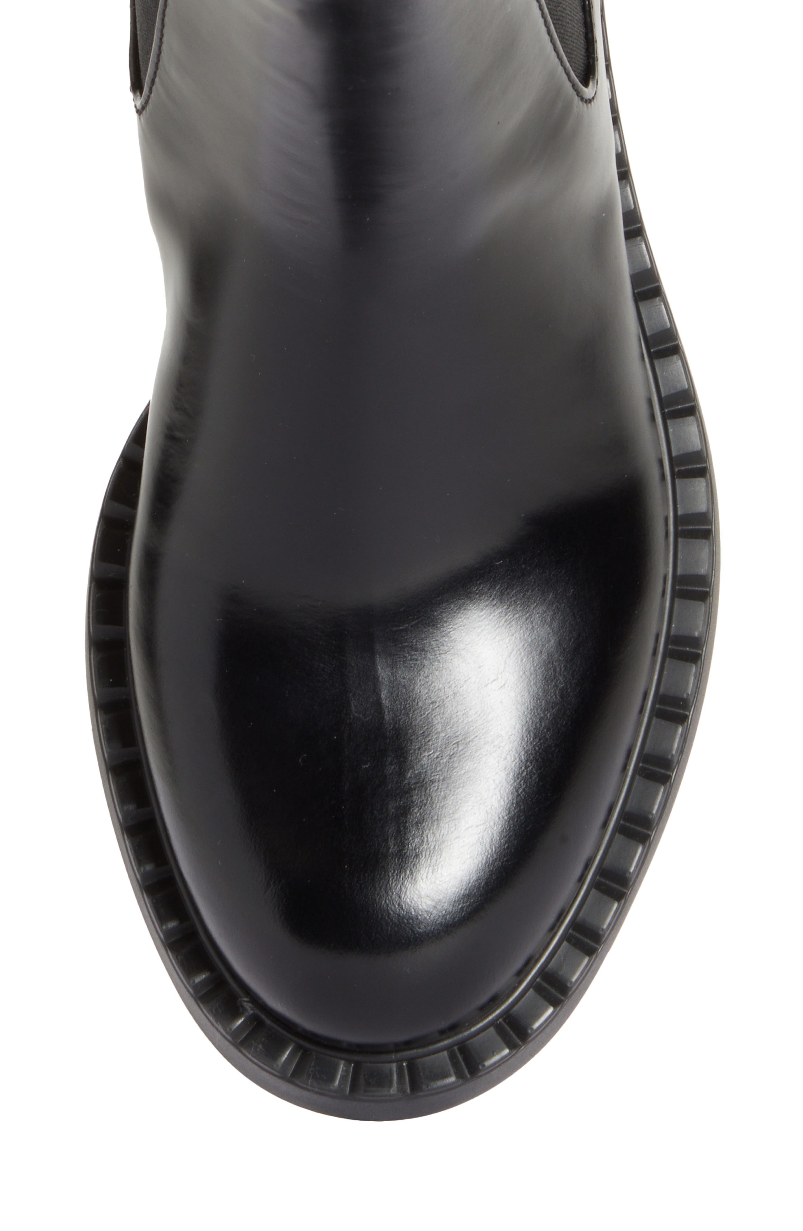 Prada Chocolate Chelsea Boot in Black Smart Closet