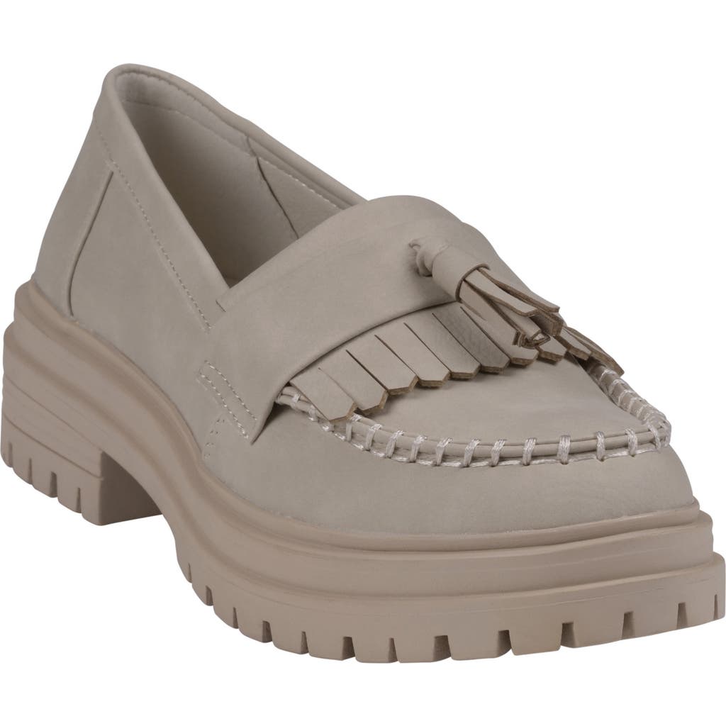 Good Choice New York Tillie Tassel Loafer In Beige